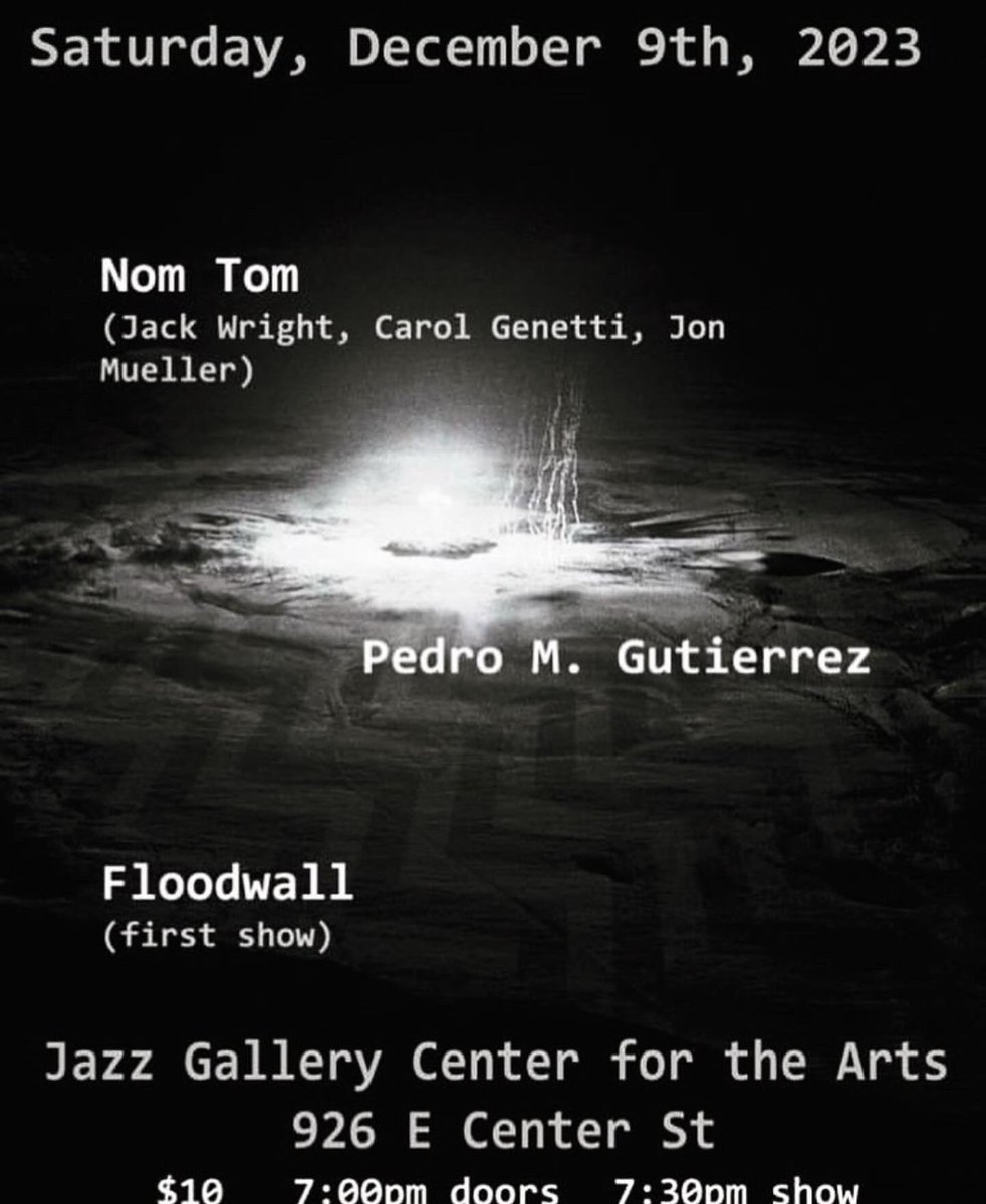 NOM TOM play our first show since 2007 this Saturday.