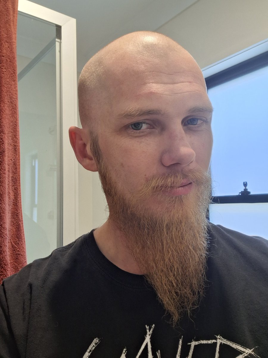 The_Battree's tweet photo. Just tried out my #jerichoaustralia beard straightener and they're lumberjack beard balm! Feeling kinda pretty if I do say so myself!
@DEADLANDDISCORD #beardtwitter #beardstraightener
#thebattree #thecarnival https://t.co/40iUuWYe1n