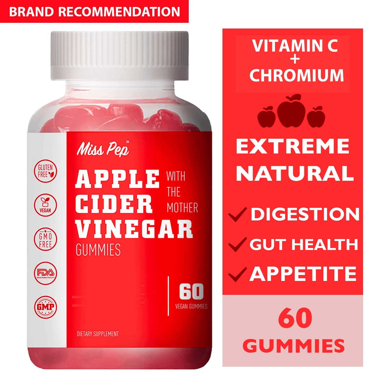 Apple Cider Gummies 1000 mg, 60 Gummies
#acv #applecidervinegargummies #applecidergummies #applecidervinegarbenefits