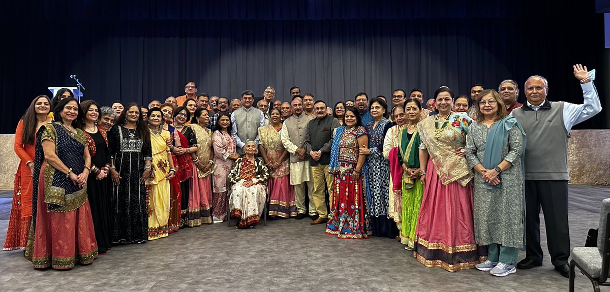 Delighted to celebrate jointly with the Gujarati Samaj of Houston and BAPS Houston to mark the inclusion of Garba in UNESCO's list of 'Intangible Cultural Heritage.' 

Garba, a traditional dance form originating from the state of Gujarat, significantly enriches the cultural