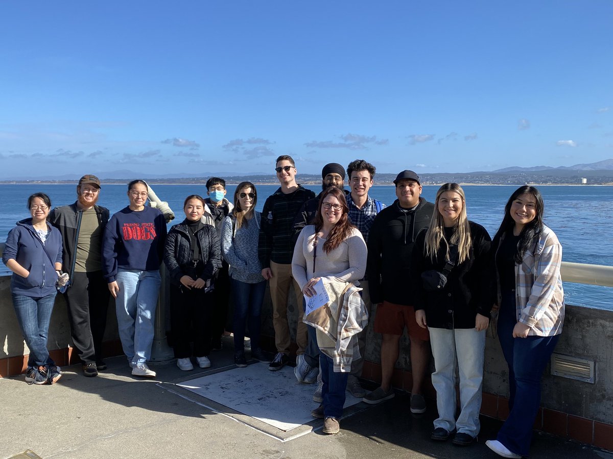 #fresnostatebiology Invertebrate Zoology at Monterey Bay Aquarium to end the semester #fresnostate