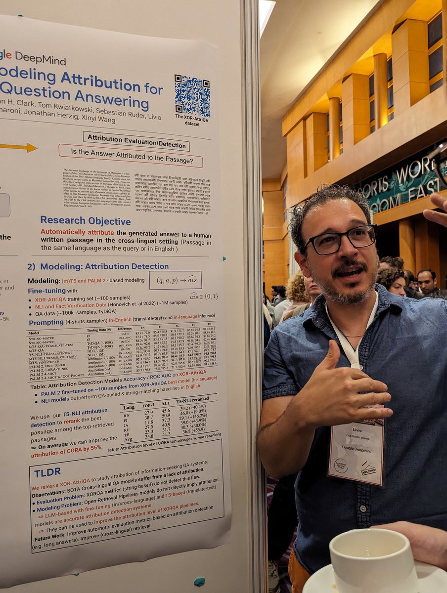 seb_ruder's tweet photo. Check out our work on Evaluating and Modeling Attribution for Cross-Lingual Question Answering presented by @ben_mlr and @liviobs at #EMNLP2023

https://t.co/vcGFnPntCa https://t.co/7f3JCLltsa