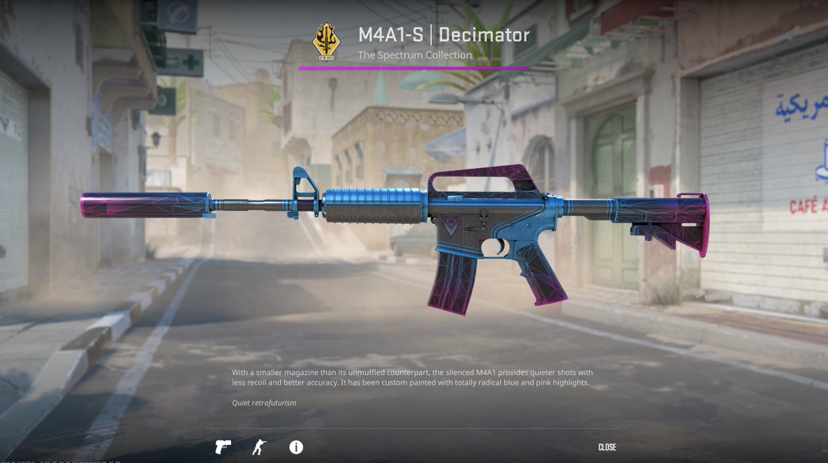 CSCityGG's tweet image. 🔥CS2 Giveaway🔥

🎁M4A1-S | Decimator (FT)

✅Enter in our discord: discord.gg/cscity

⌛Ends on December 10th!

#CSGO #CS2 #Giveaway #CSGOGiveaway #CSGOGiveaways #CS2Giveaway #CS2Giveaways