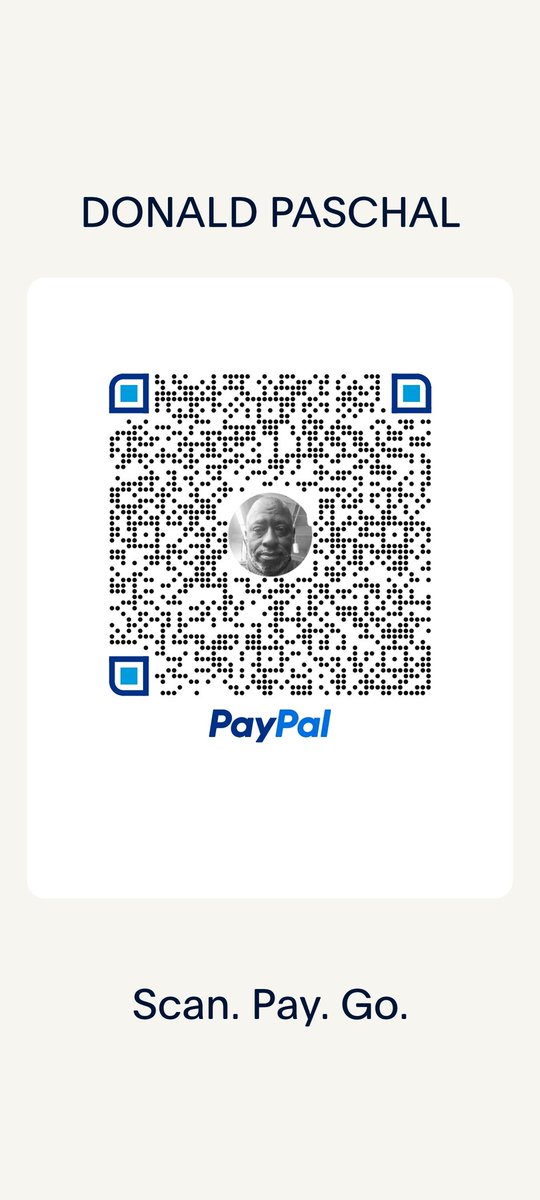 Tis the holiday season. Meaning I trying to put together some seasonal funds to take care of bills &amp; things.  If you want to help, follow the QR, or go to paypal.me/radiodon. No private messages or solitications. If you can help, thank you. If not or choose not, happy 🎄.