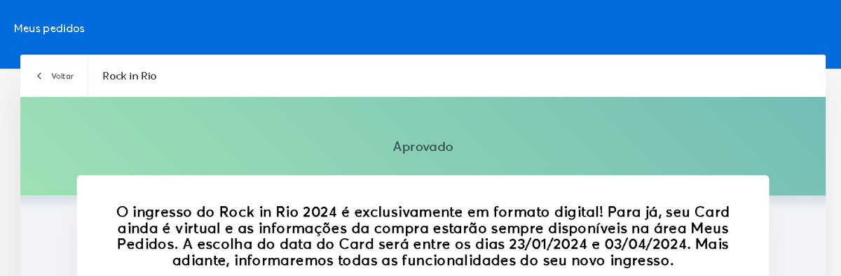 Só foi reclamar que deu certo! Partiu Rock in Rio!!