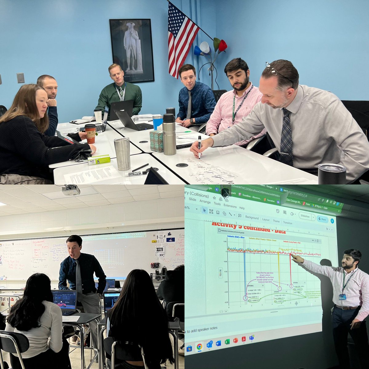 Brian Simpson (@bsimpsonfrhsd) on Twitter photo Amazing day with our #FRHSD physics teachers working collaboratively to plan & teach a series of lessons. Such thoughtful discussion & reflection to refine our curricular resources. Kudos to <a href="/msteffero/">Dr. Maria Steffero</a> <a href="/LenaKomitas/">Jelena Komitas</a> Mr. Fusco! <a href="/NicoleHazelSup/">Nicole Hazel, Ed.D., FRHSD Superintendent</a> #LessonStudy #ProfessionalDevelopment Amazing day with our #FRHSD physics teachers working collaboratively to plan & teach a series of lessons. Such thoughtful discussion & reflection to refine our curricular resources. Kudos to <a href="/msteffero/">Dr. Maria Steffero</a> <a href="/LenaKomitas/">Jelena Komitas</a> Mr. Fusco! <a href="/NicoleHazelSup/">Nicole Hazel, Ed.D., FRHSD Superintendent</a> #LessonStudy #ProfessionalDevelopment