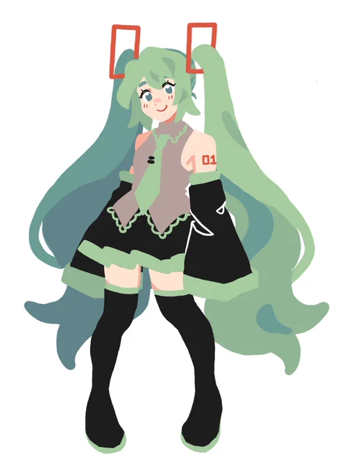 *gives u a default miku* 