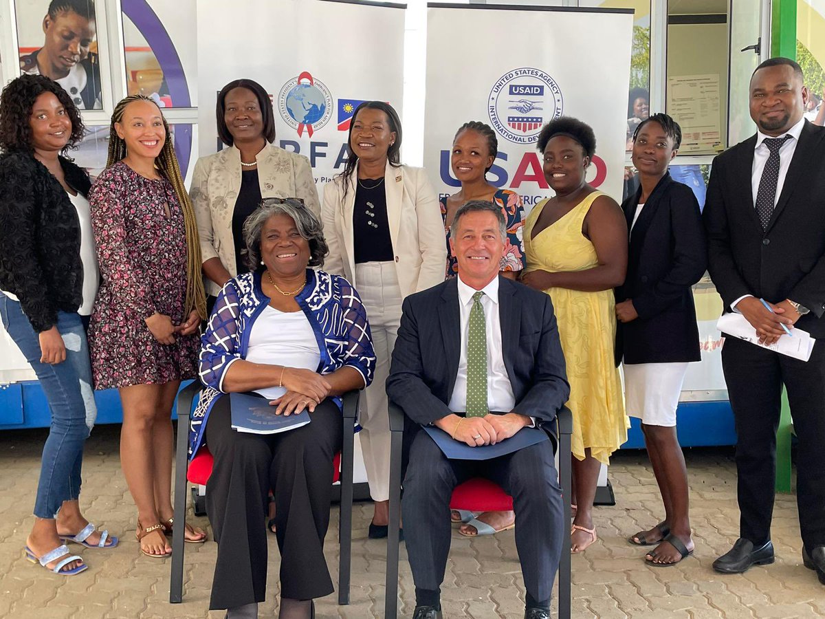The U.S.-Namibia health partnership continues to support HIV prevention and treatment – and build resilient health systems through @PEPFAR. At the Katutura Heath Center, I met with young women and stakeholders who have contributed to our shared success in the fight against HIV.