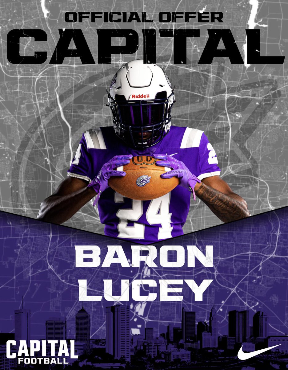 Blessed and grateful for the opportunity to play at <a href="/CapitalU_FB/">Capital University Football</a> . Thank you <a href="/AdamParsons1996/">AdamParsons</a> !!