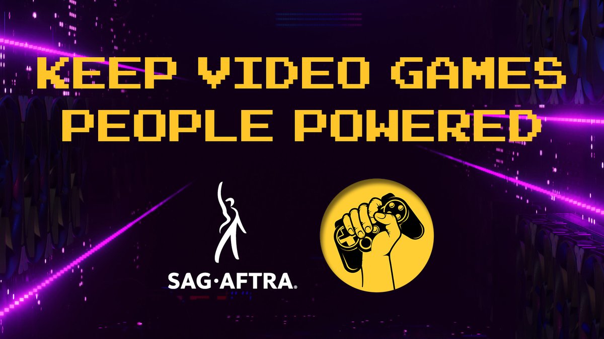 #TheGameAwards highlights outstanding games, but it's video game PERFORMERS and DEVELOPERS who bring them to life. Join our fight for a contract ensuring AI protections, guarding performers' voice, movements, facial expressions, and likeness! 🎮🤖#TheGameAwards #SagAftraStrong