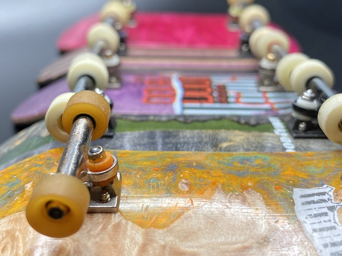 doom_lagoon's tweet photo. But made the same way as actual skateboards… and then some 😎 https://t.co/zWSPryO41T