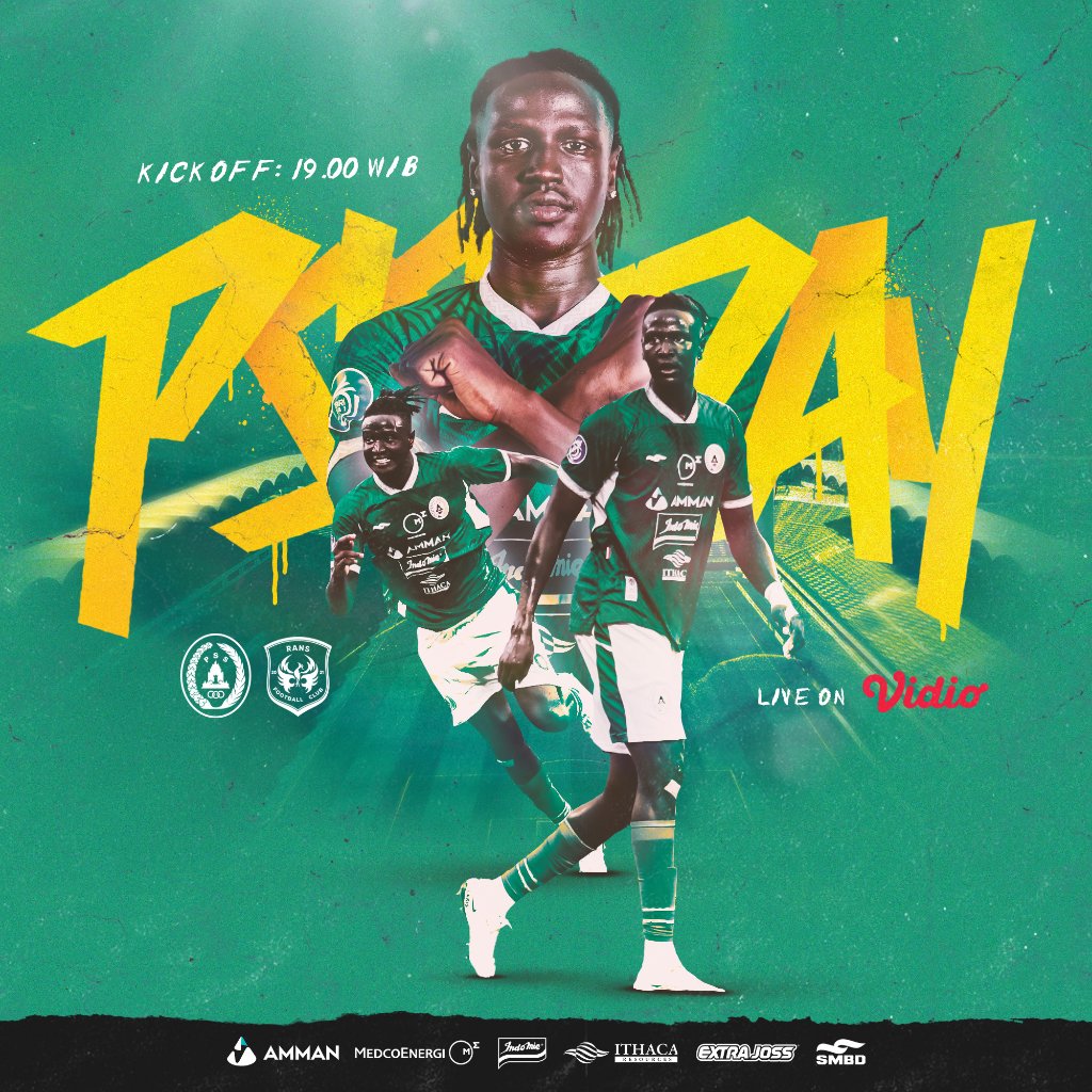 Laga terakhir di Stadion Maguwoharjo sebelum masa renovasi panjang!

𝙇𝙚𝙩'𝙨 𝙢𝙖𝙠𝙚 𝙞𝙩 𝙚𝙣𝙙 𝙬𝙚𝙡𝙡, 𝙎𝙪𝙥𝙚𝙧 𝙀𝙡𝙟𝙖! 🦅

#PSS #MoveForward #PSSvsRANS #PSSday