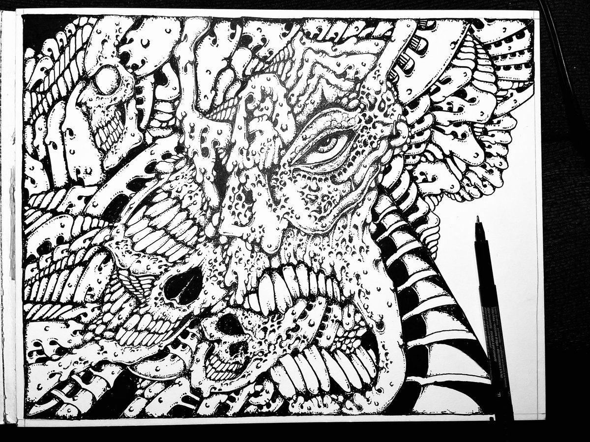 StuartS36492746's tweet image. More done for coloring books coming soon!#ArtistOnTwitter #Bristol #coloringbookpage #drawing #drawingart