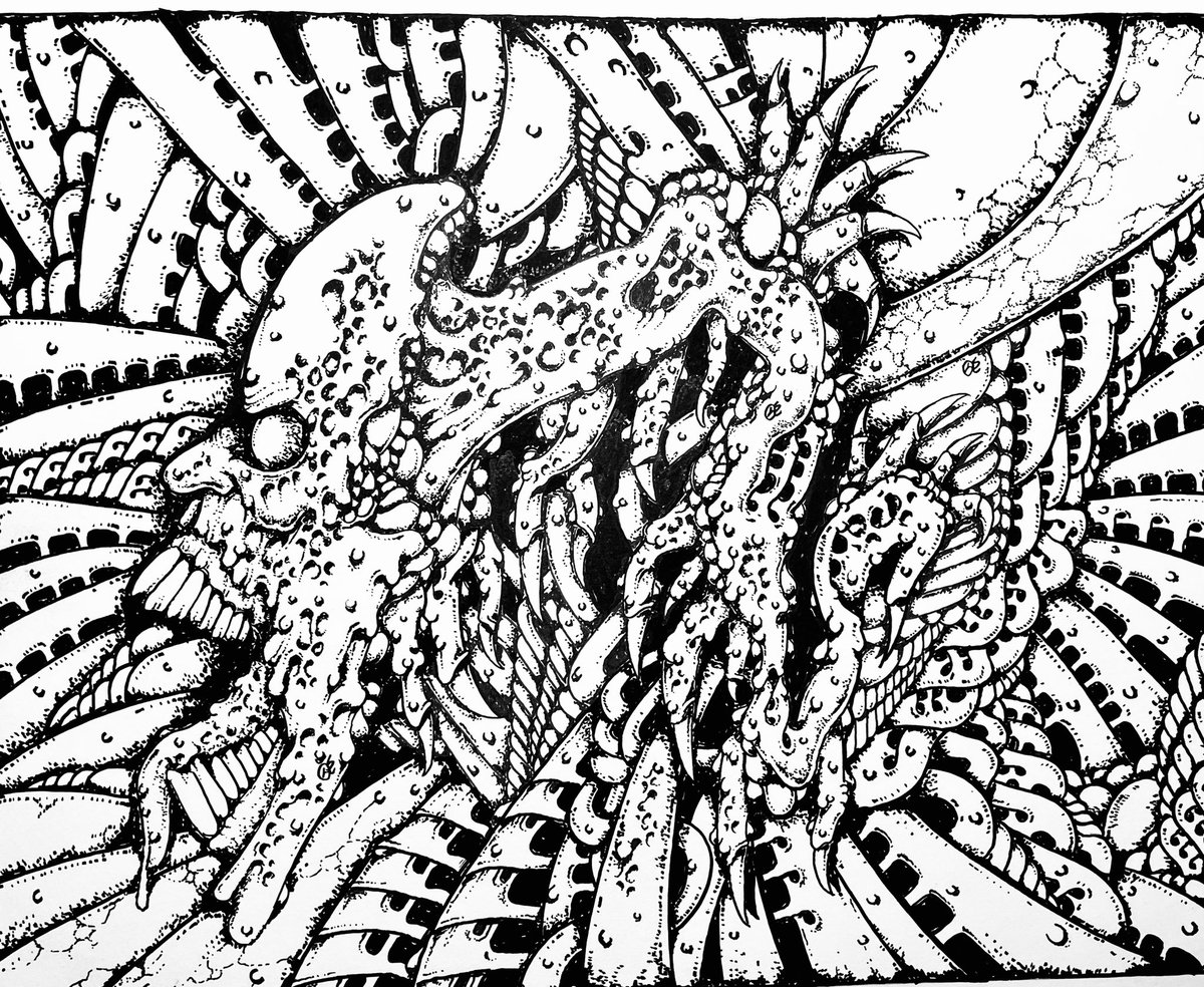 StuartS36492746's tweet image. More done for coloring books coming soon!#ArtistOnTwitter #Bristol #coloringbookpage #drawing #drawingart