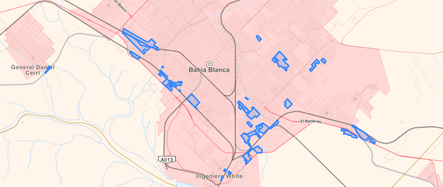 facudamiani's tweet photo. Bahía Blanca🏡
Con una nueva actualización del #RENABAP el numero de Villas y/o Asentamientos registrados en la ciudad asciende a 35.
- 35 Barrios sin Infraestructura (servicios + Viaria) y con problemas dominiales.
- Cordón de vulnerabilidad entre la FAJA 2 y 3. https://t.co/jXqJzYA54I