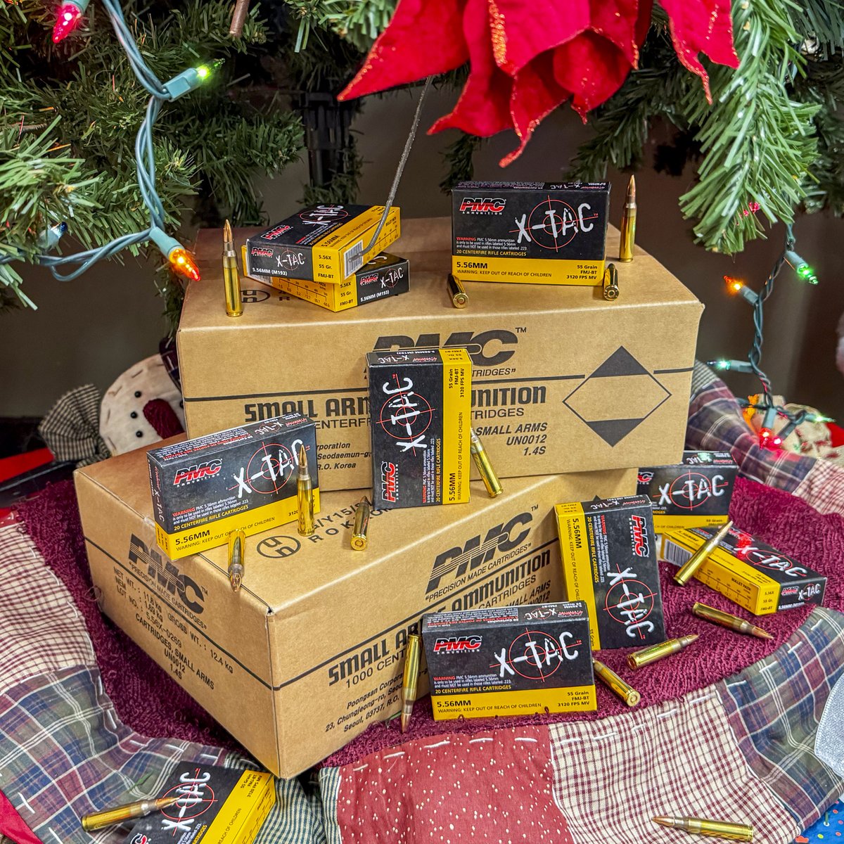 💥 PMC X-TAC 5.56 AMMO DROP TODAY 💥
•
Buy Online, Pick Up In-Store: bit.ly/4alFrGO