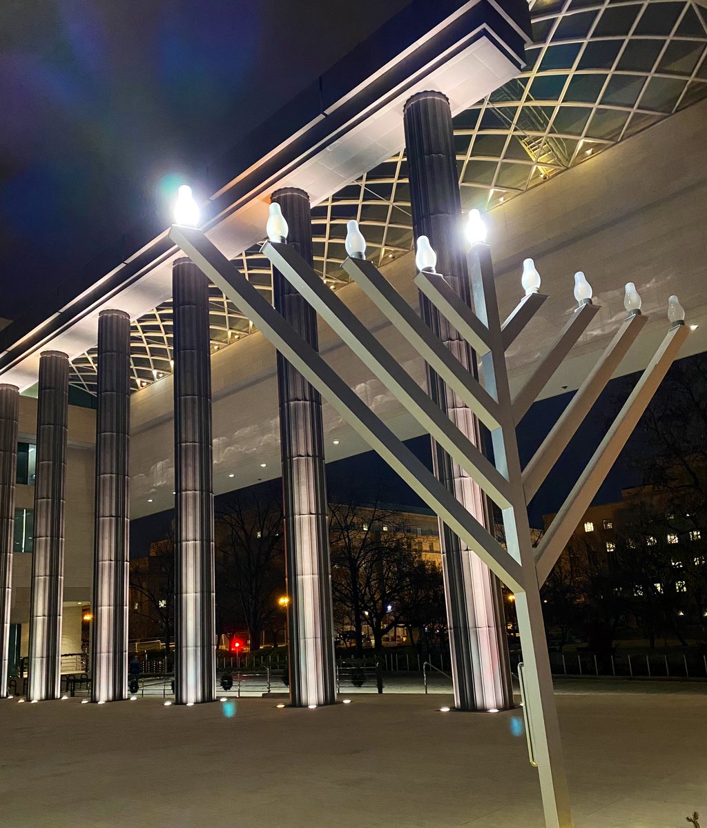 At sunset today, we mark the first night of Hanukkah, symbolizing hope and the power of light over darkness. Warmest wishes to all celebrating. Chag Hanukkah Sameach!