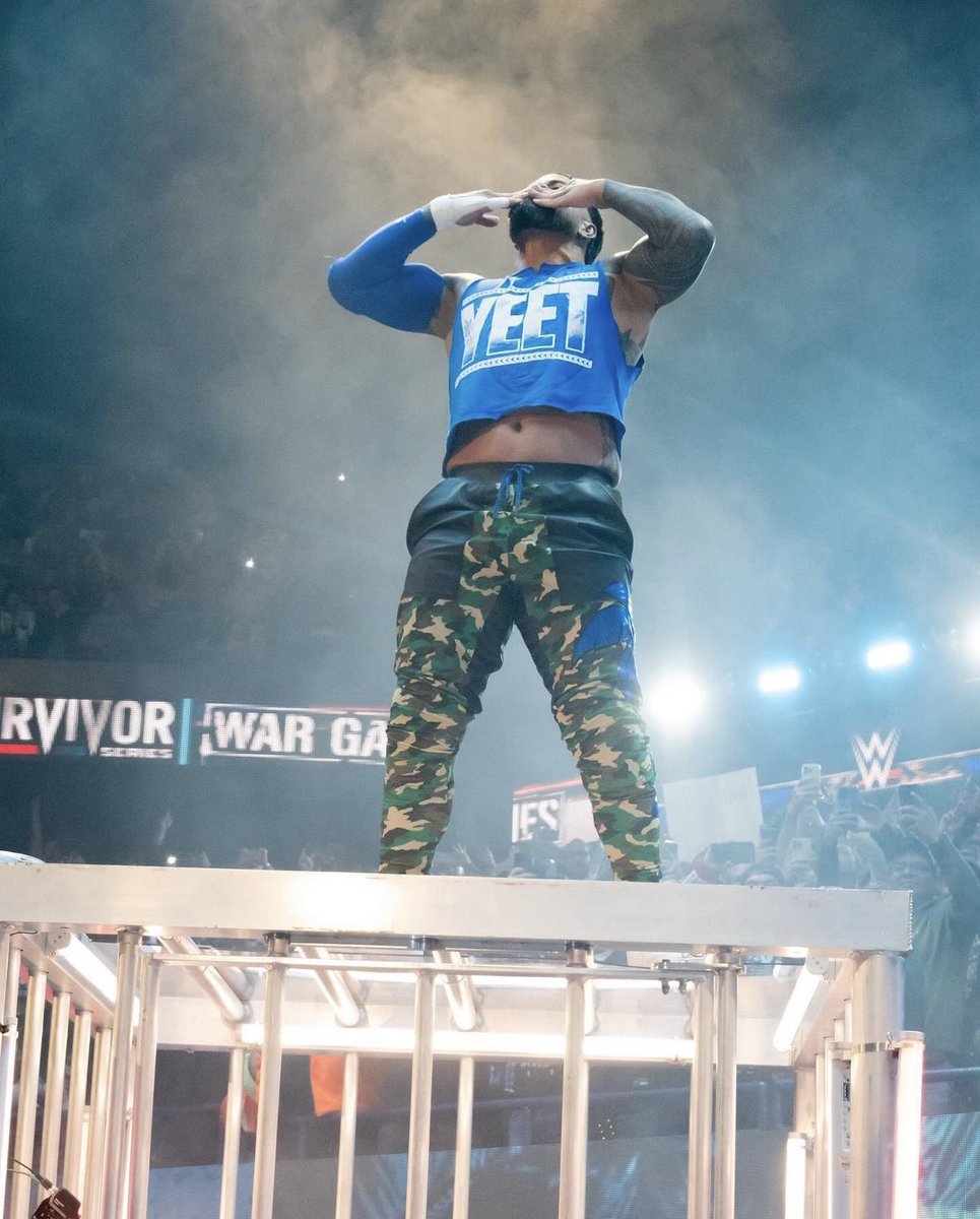 _RElGNSSECTION's tweet photo. Jey is easily the breakout star of the year for me broke away from the bloodline and became one of the top babyfaces of the company and the top merch seller got two world titles matches and a US title match next stop is Gunther and candidate for MITB 2024 #MainEventMovement π https://t.co/WNypQrPm0Y