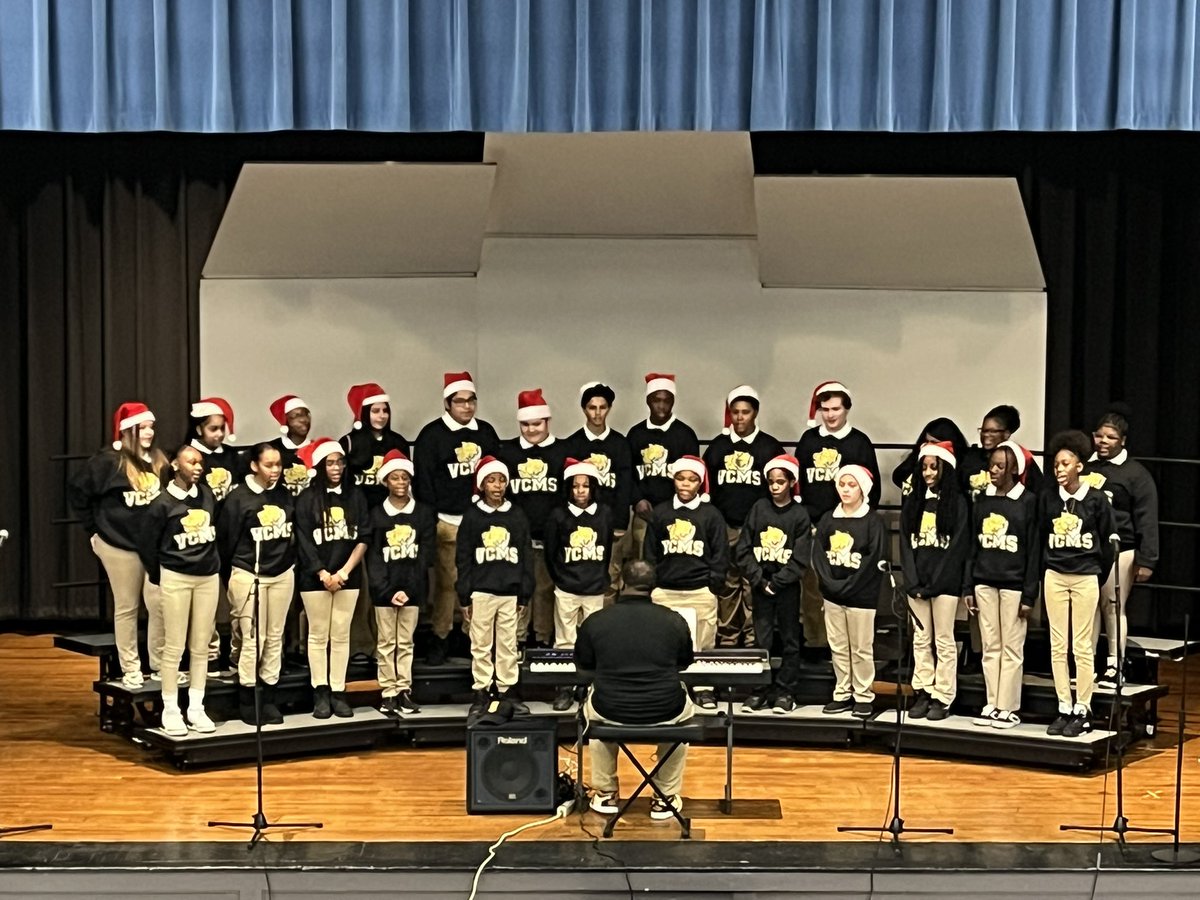 The present and the future…I am honored to be here for the joy of our choral groups at VCHS and VCMS as they shared the stage tonight.  The arts glowing BRIGHTLY through these students and their amazing teachers.  @VanceCoSchools @VCMiddle @VanceCountyHS #ArtsinVCS