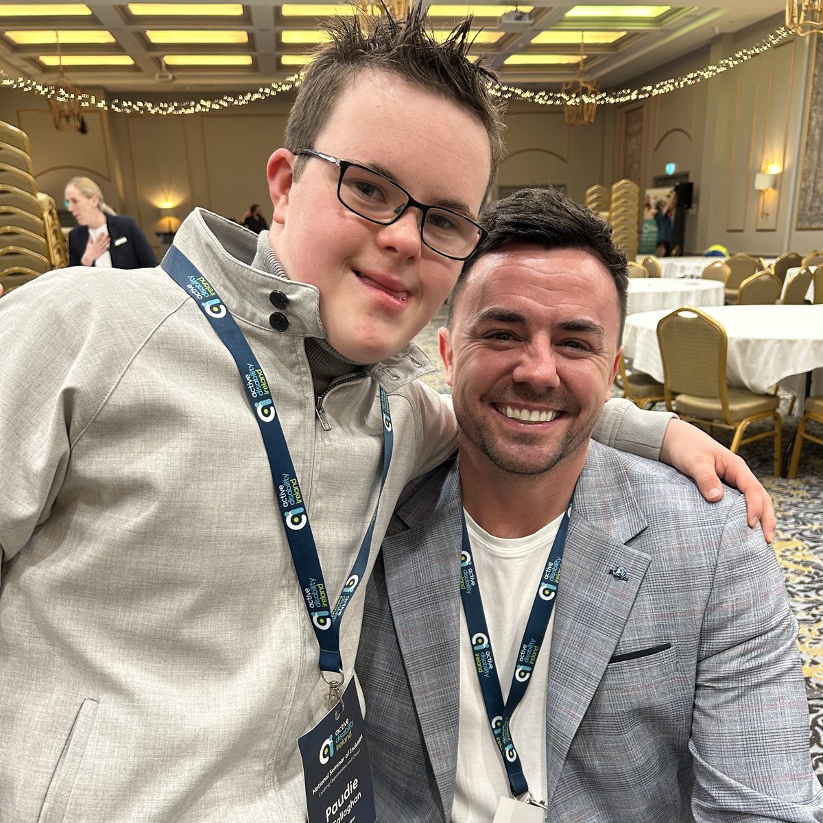 Paudcast_ie's tweet photo. The beauty of attending the Active Disability Ireland Seminar last week was that I met some inspirational people. One such person, and all round good guy is fellow Limerickman Johnny Quaid. 
If you haven't done so, you must check him out! 

#activedisabilityireland #paudcast https://t.co/92pU8nbqNc
