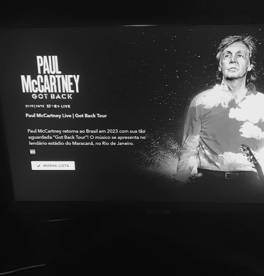 AAAAAAA... É sério que vocês irão transmitir? 💙💙💙 @StarPlusBR 🥺🤧 #StarplusBrasil #PaulMcCartneyBrasil