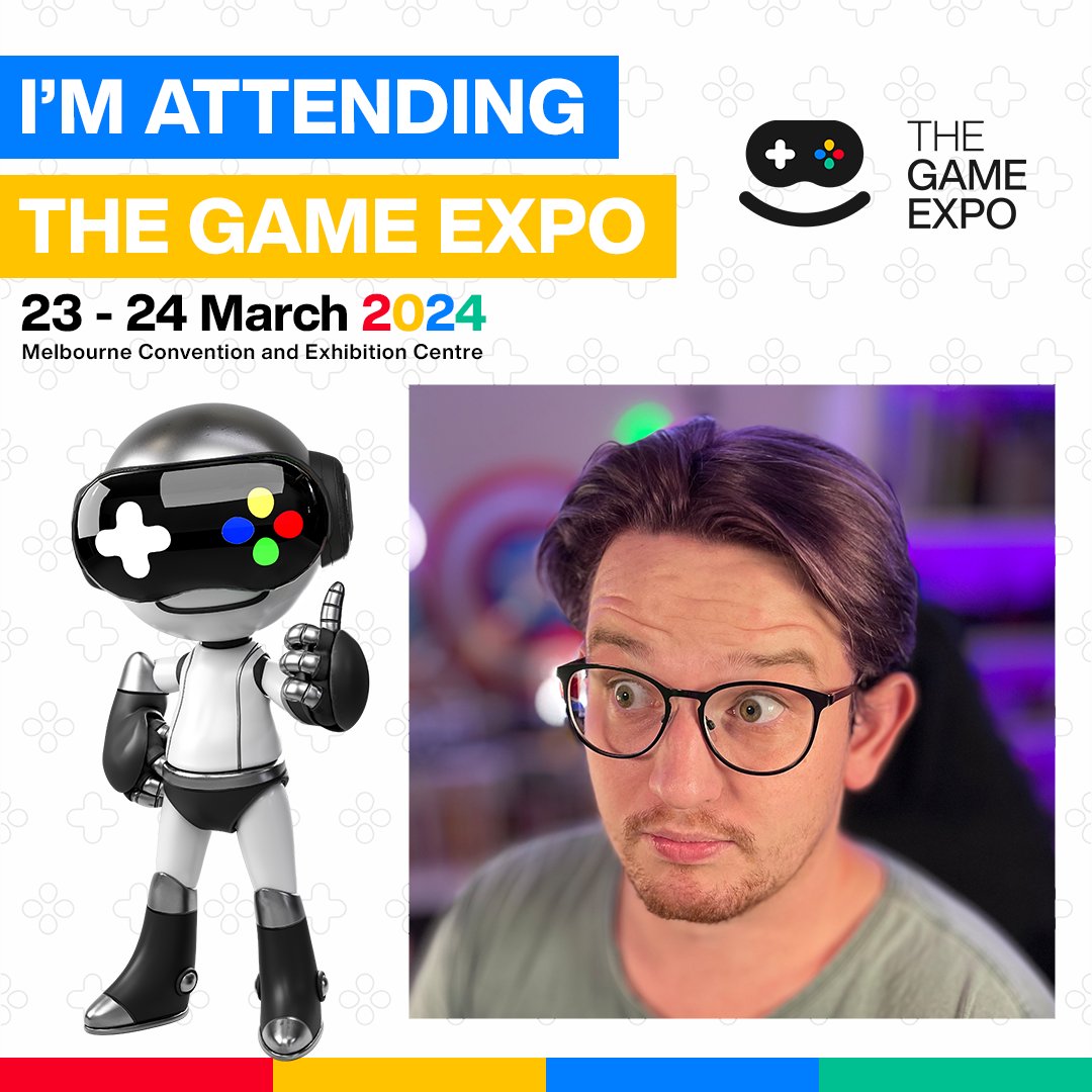 MY FIRST EVENT INVITED AS A CREATOR!

Who’s joining me for an awesome weekend at @TheGameExpo? I'll be there Sunday only unfortunately* (1/2)

Use code 'deeseagee' to pickup your tickets for 5% off! 👀
Before they sell out over at:
thegameexpo.com

#TGX24 #TheGameExpo