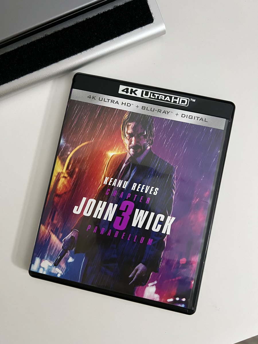 screensanctum's tweet photo. John Wick Chapter 3 Parabellum 4k digital code giveaway. Just follow, retweet (comment if you like) and I’ll select someone at random.  #giveaway #johnwick #johnwick3 https://t.co/QheAMpwBz5