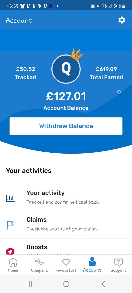 annieb_101's tweet photo. @MartinSLewis And I thought I was doing well with just over £600 from Quidco x https://t.co/4WcYNtWO3V