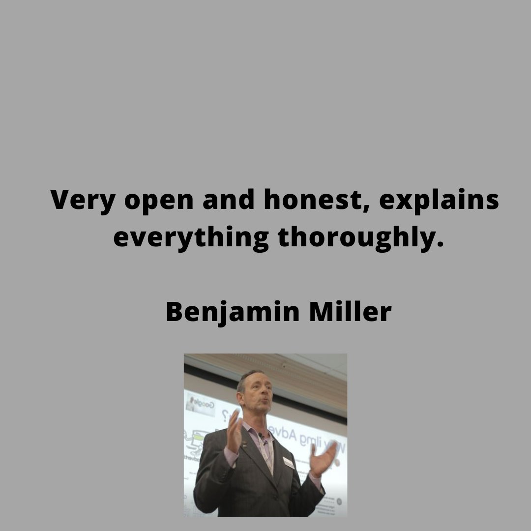 It's our favorite time of the week when we get to share a review from a happy Robin C. Stern customer.

Thanks to Benjamin for a great review😀

#YourGoogleGuru #RobinCStern #UsingGooglesFreeShit #GooglePresence
#GoogleReview #NewBook #TestimonialTime #Googleverse