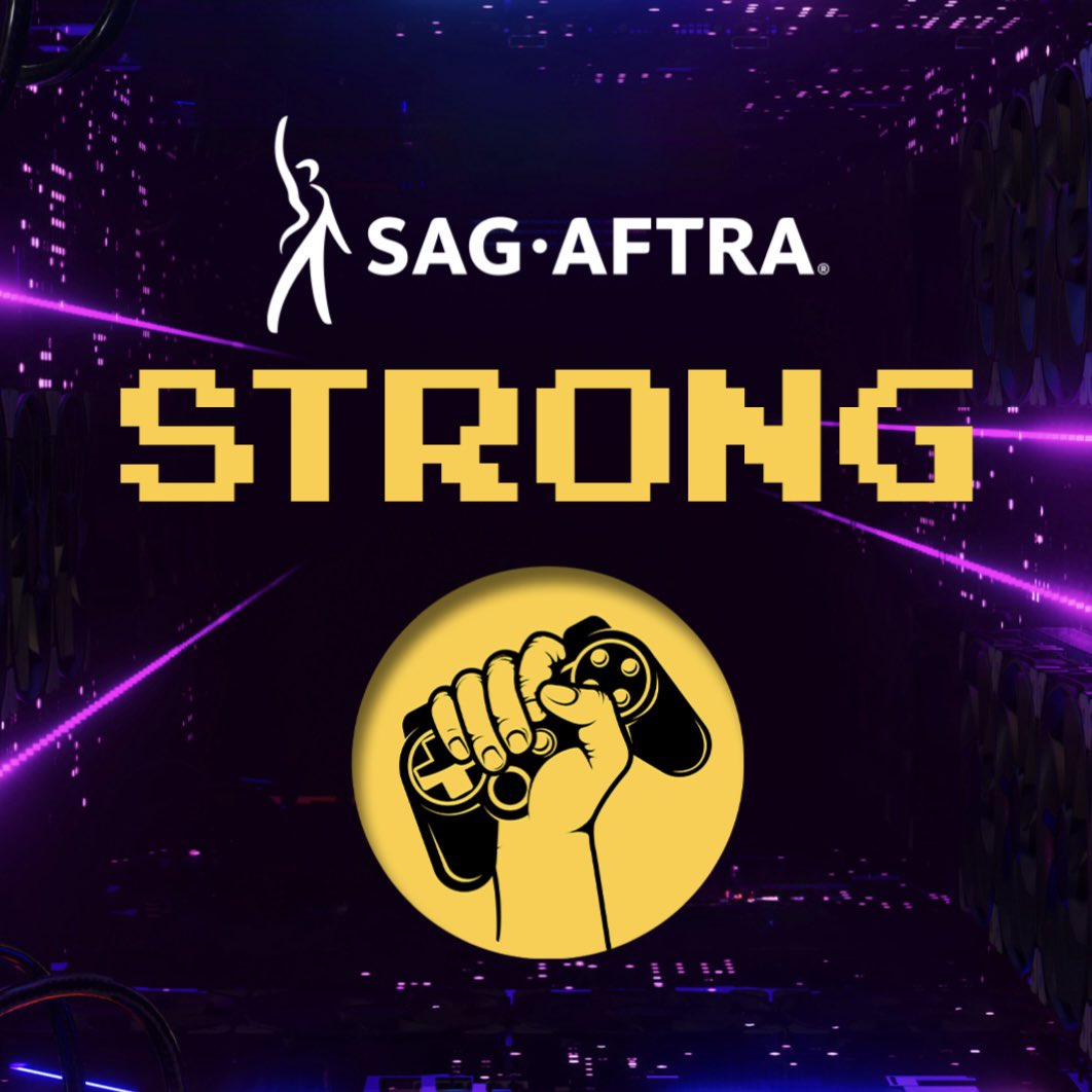 A great year for games, but a hard one for the people that make them! The performers that help bring games to life are fighting for AI protections, fair wages, and safety. Show your support by using #LevelUpTheContract during #TheGameAwards! #SAGAFTRAStrong