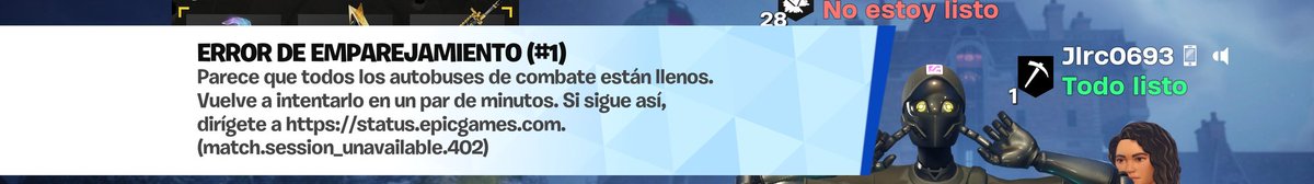 SampayoEve's tweet photo. @LEGOFN_Status No invente epic. Siempre me a estado pasando esto. Cuando quiero jugar.. es un error o de plano mi cuenta esta mal. https://t.co/UDcNqYIJHS