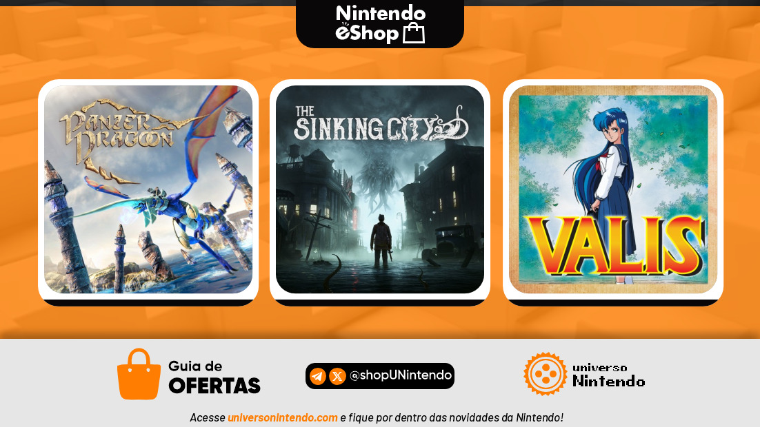 Oferta da Nintendo eShop Brasil