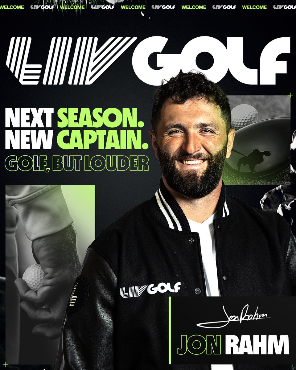 livgolf_league's tweet photo. CONFIRMED: @JonRahmpga signs for LIV Golf ✍️

#LIVGolf https://t.co/D1imn4Vy5f