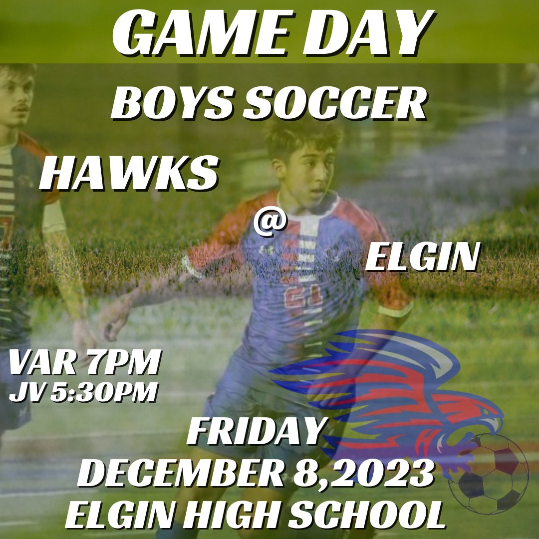 Jack C Hays High School Athletics (@gohayshawks) on Twitter photo Boys Soccer travel to Elgin tomorrow- GOOD LUCK HAWKS! <a href="/Hays_Hawks/">Hays High School</a> <a href="/HaysHawksABC/">Hays HS Athletic Booster Club (HABC)</a> Boys Soccer travel to Elgin tomorrow- GOOD LUCK HAWKS! <a href="/Hays_Hawks/">Hays High School</a> <a href="/HaysHawksABC/">Hays HS Athletic Booster Club (HABC)</a>