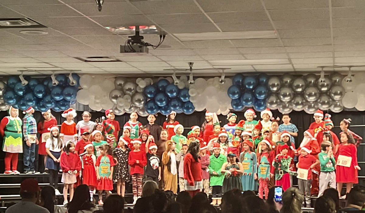 Our third grade Winter program Is going great! Proud of our Brown Bears! #BrownBearStrong