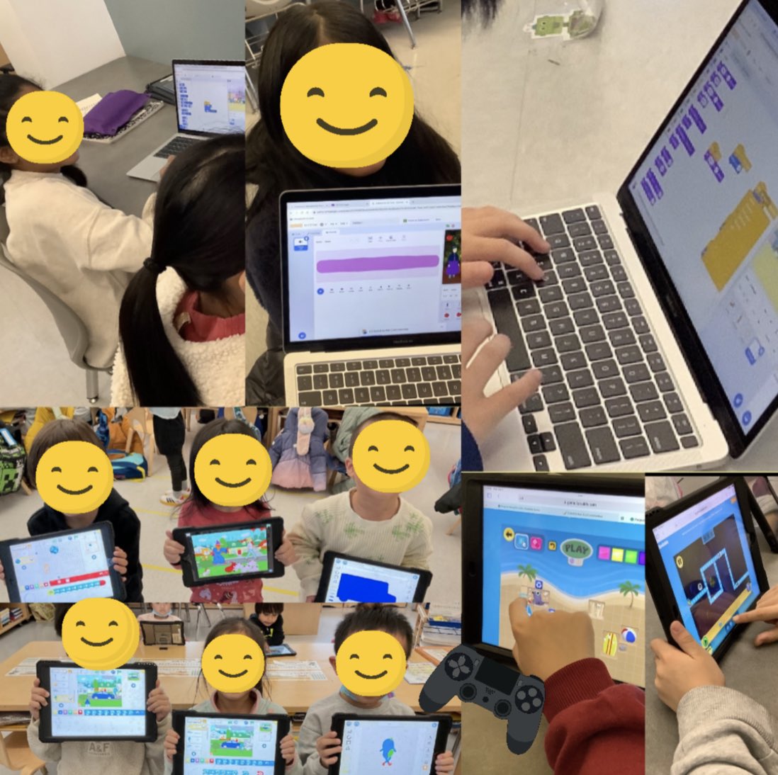 Happy coders so far this week at PS24Q celebrating #HourOfCode but can’t wait till tomorrow with our 3-5 #Minecraftedu AI event! @scratch @ScratchJr @CSforAllNYC @kodable #NYCSchoolsTech @codeorg