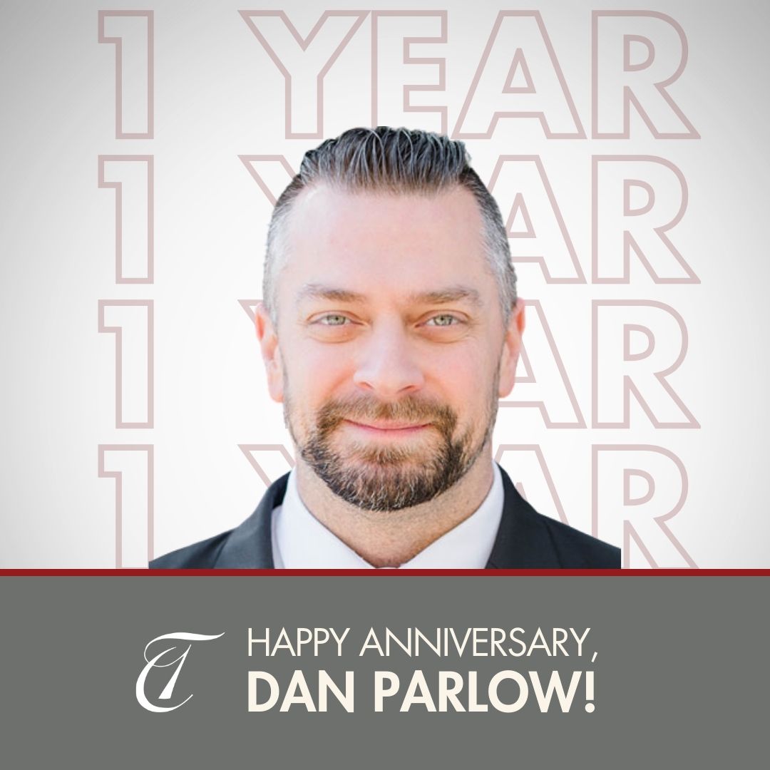 CAHOALaw's tweet image. Join us in wishing our senior attorney, Dan M. Parlow, a happy one year work anniversary! We are not #TeamTinnelly without YOU, Dan! Thank you for your commitment and dedication to our clients, customers and team. Happy Anniversary!  #LegalCounsel #Team  #HOA #HOALaw #HOAAttorney
