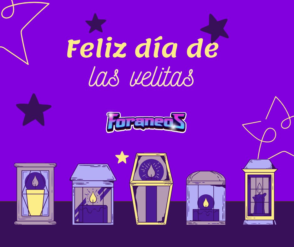 🕯️ ¡Feliz Día de las Velitas! 🇨🇴🌟 Que la luz y la alegría llenen tus hogares y corazones en esta hermosa festividad.

 ¡Deseándoles paz y felicidad en esta temporada! 

#DíaDeLasVelitas #Colombia ✨🕯️