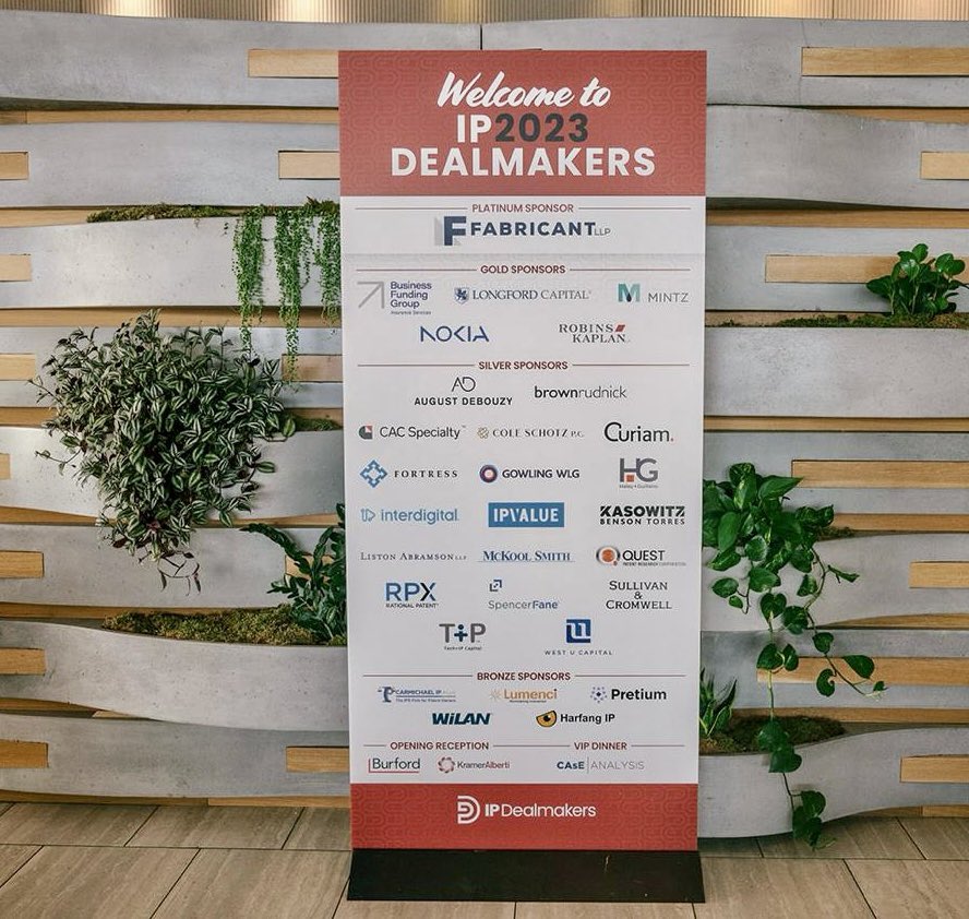 IP Dealmakers Forum tweet media