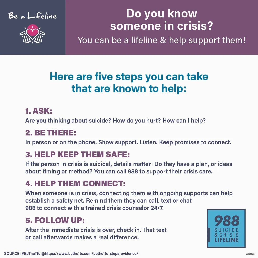 ALMentalHealth's tweet image. #988 #helpishere