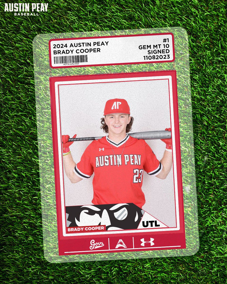 ANOTHER GOV coming to Stacheville in 2024‼️ Help us welcome Clarksville native, BRADY COOPER, to our team‼️ 

#🅱️🅰️🆖❗️ #LetsGoPeay