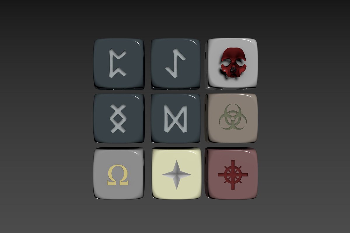 Do you love dice as much as we do? Then you'd love our custom dice pack to 3D print for your favorite tabletop games!  

Head over to Creativeforge.co to browse all custom dice , custom objective markers and more!

#warhammer40k #dungeonsanddragons #MagicTheGathering