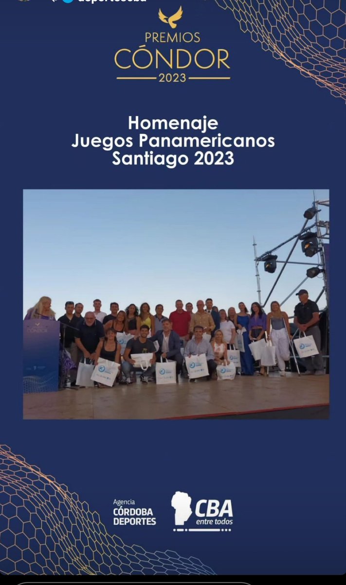 Terminar este Gran año. Siendo participe de los cóndor y recibiendo un lindo homenaje