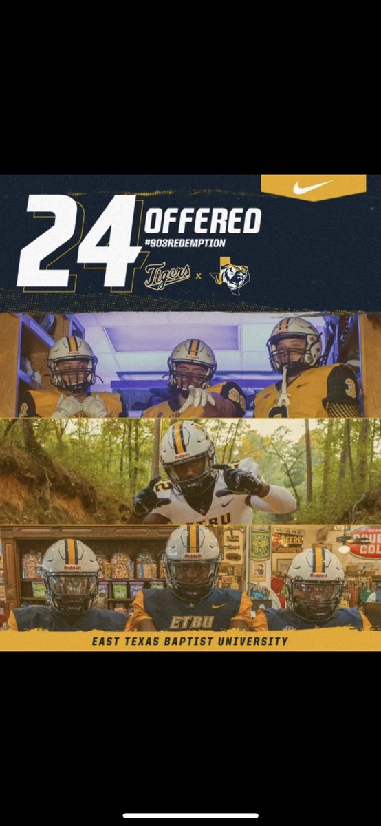 WillWilcox101's tweet photo. Blessed to receive a offer from @ETBU_Football thank you @jaylonjackson10.
@FinneyKyler @8_thuffman @coach_jones23 @CJWILLIAMS3031 @EthanARutter @seancooper_C4 https://t.co/FwmcWC7kHe