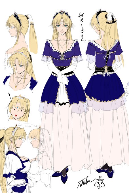 昨日同人のおばさ…じゃない王妃様のシーンの差分組立作業してたら白よりも初期の青色の方がやっぱり良いんじゃないかとムームー悩む。😣
真っ白ってちょっと若々しすぎないかな～と。🙄
👁️.「今おば3って言わなかったかしら?」
🥶ひぃぃ…白にしておきます! 