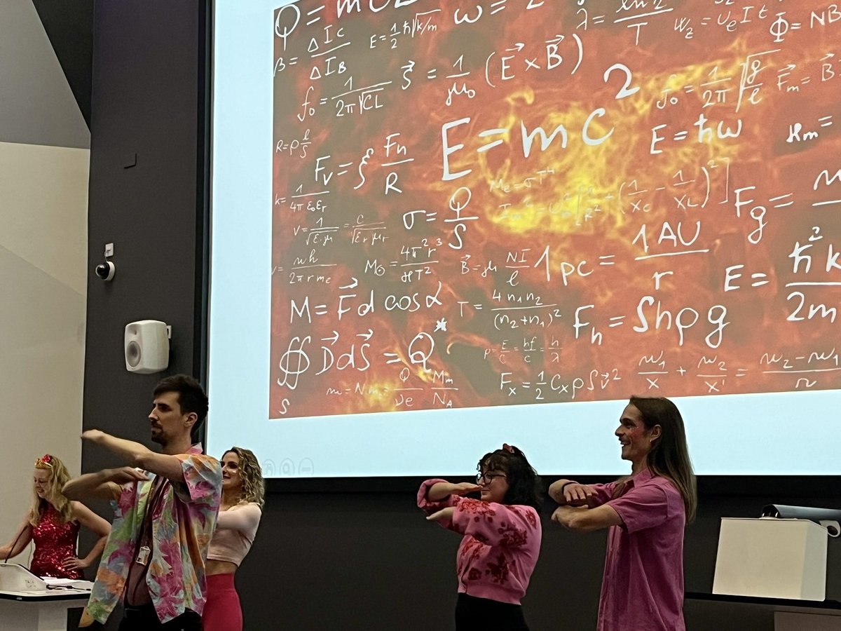 RHULPsychology's tweet image. Another success: “The Psychology of Barbie” 💗💗💗 @RHULPsychology annual Panto- entertainment for our staff-students with our students 💖💞