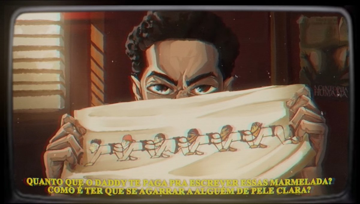trapomm's tweet photo. "Quanto que o Daddy te paga pra escrever essas marmelada?
Como é ter que se agarrar a alguém de pele clara?"

-Big Rush sobre Borges e NGC Daddy, na diss Centopeia Humana https://t.co/zO6FGMP7QL
