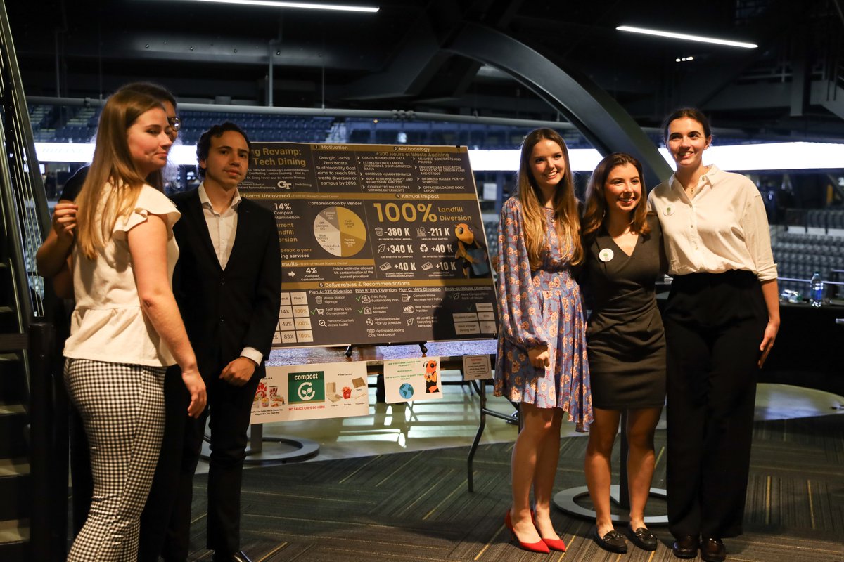 Special congratulations to our 3 ISyE teams for placing in the Capstone Design Expo this week! Many thanks to all our participating company partnerships, faculty members, and supporting members for their collaboration.