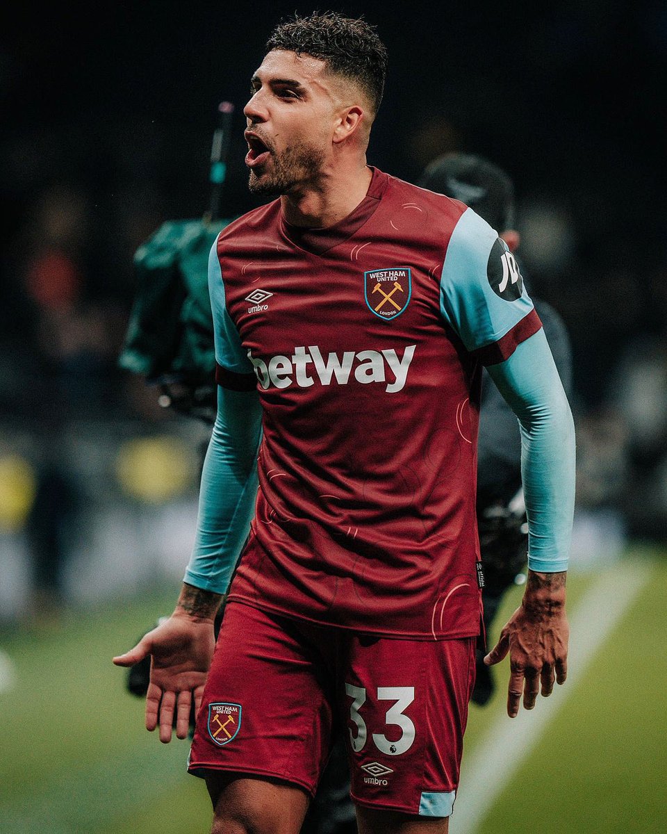 West Ham are massive everywhere we go!! What a win today… we keep on going! ⚒️❤️