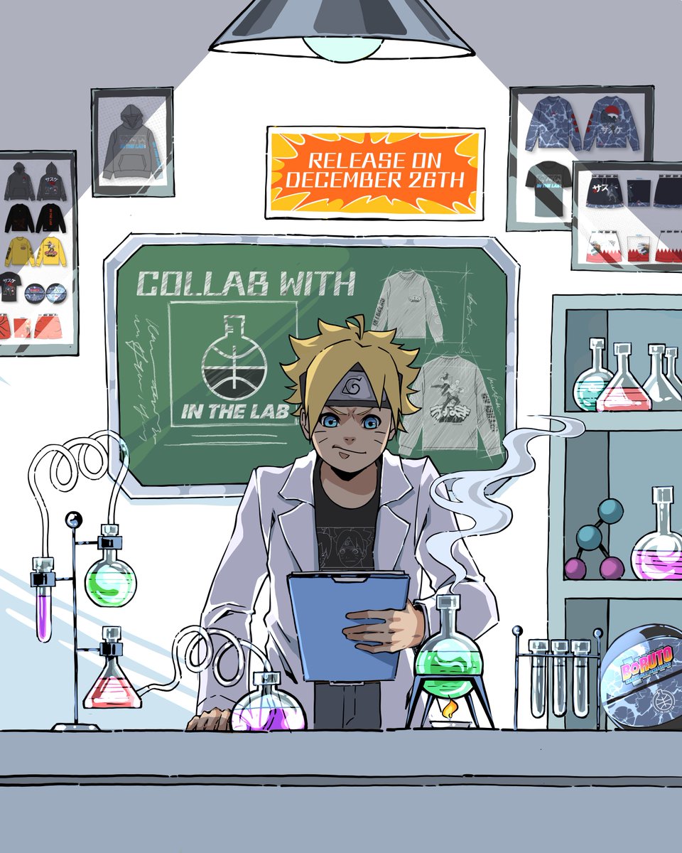 DevInTheLab's tweet photo. DECEMBER 26TH, Boruto x @inthelab…..our 1st ever officially licensed anime collab drops with @VIZMedia 

Sign up here to get first access: https://t.co/lsXr0sbJDz https://t.co/PP26tCsEkD